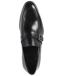 Vellapais Men's Classic Monk Strap Loafers
