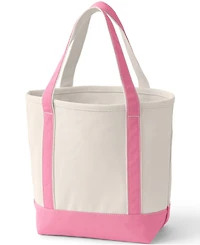 Lands' End Pre-Monogrammed Letter J Canvas Tote Bag