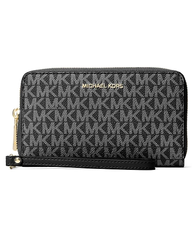 Michael Kors Jet Set Large Flat Multi-Function Wristlet