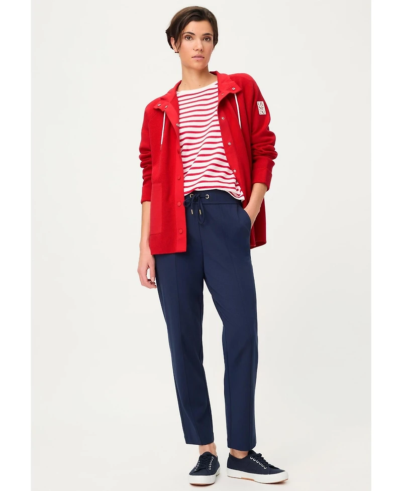 Olsen Women's Sporty Mock Knit Cardigan