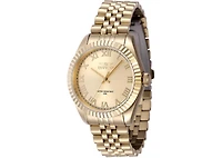 Invicta Women's Specialty Quartz 3 Hand Gold Dial Watch