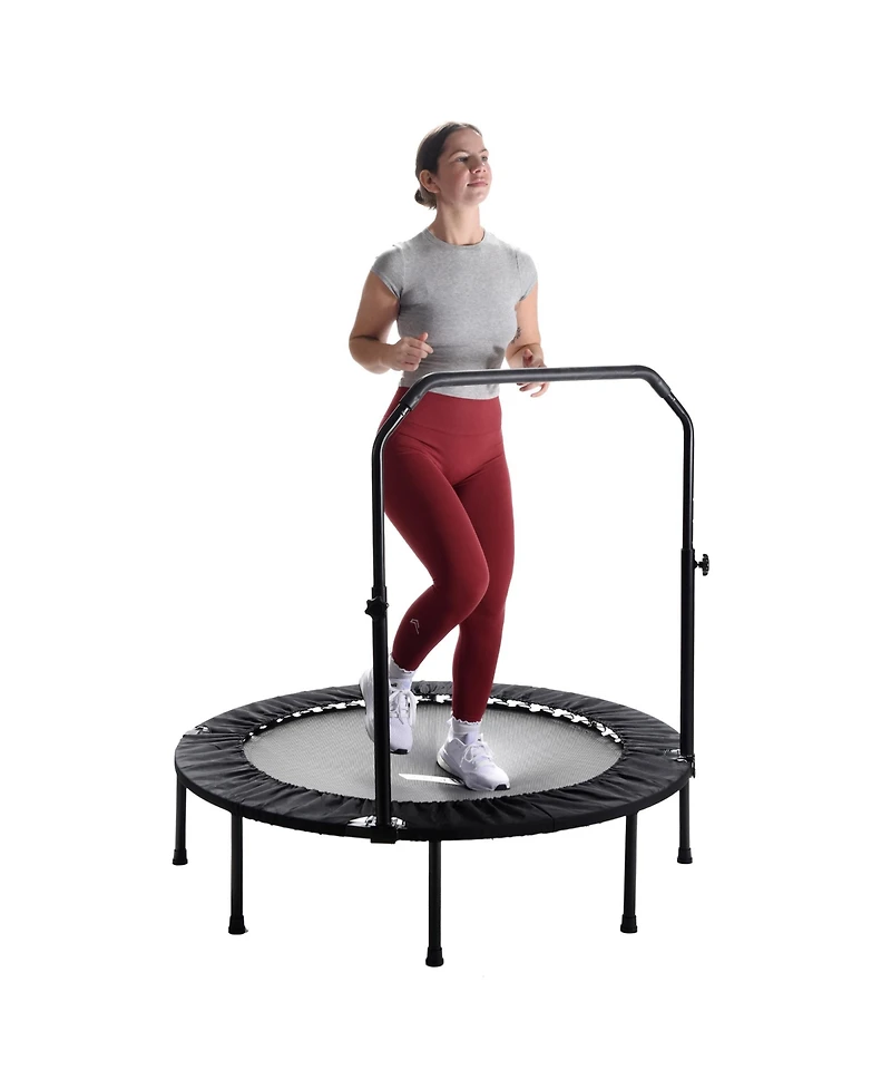 Stamina Products Stamina inMotion 48" Round Fitness Trampoline with Adjustable Handlebars