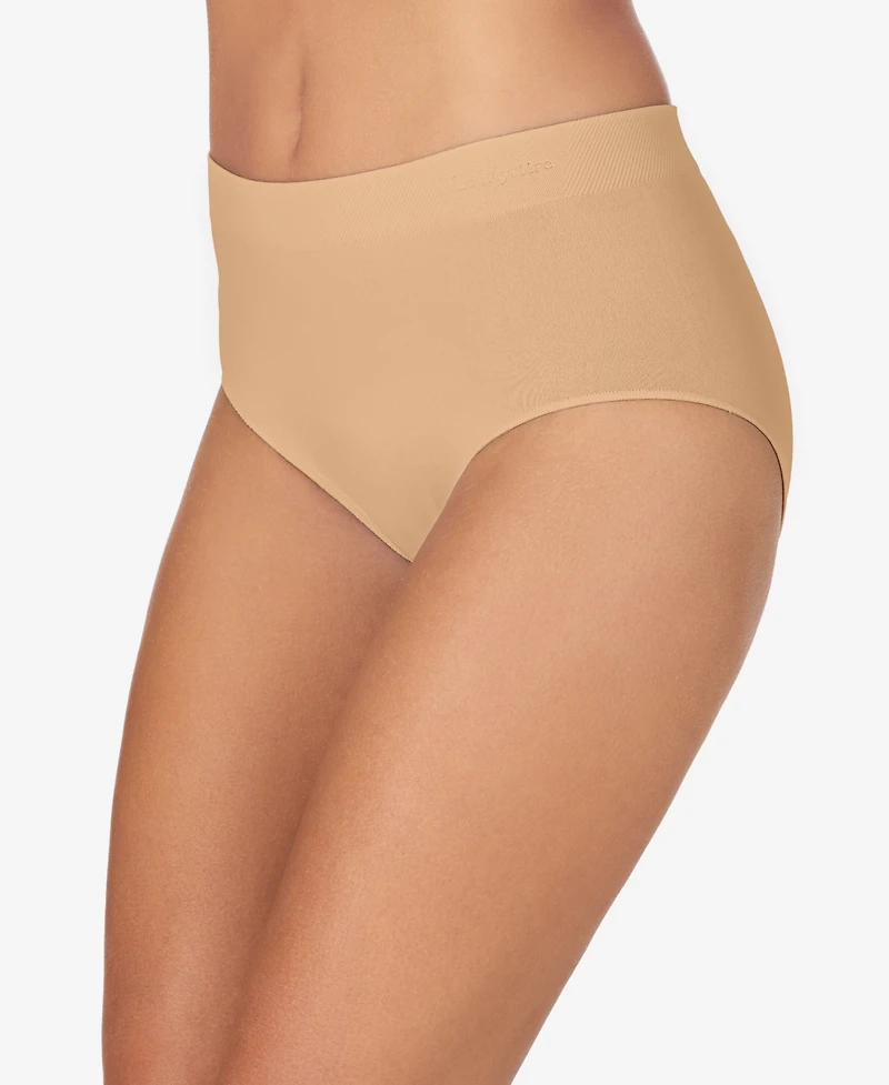 Le Mystere Women's Hi-Rise Nylon Blend Full Briefs, 3-Pack