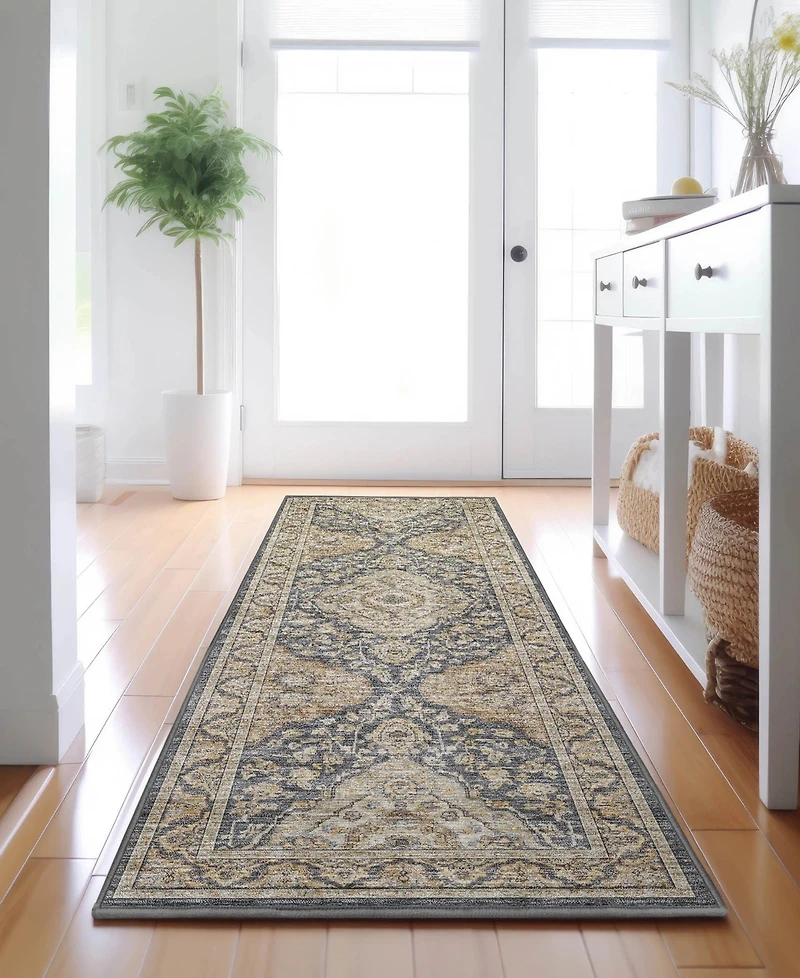 Dalyn Hatay Washable HY3 2'3"x7'6" Runner Area Rug