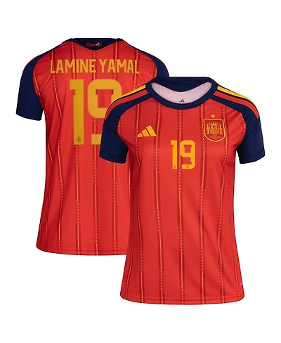Adidas Women's Lamine Yamal Red Spain National Team 2026 Home Replica Jersey