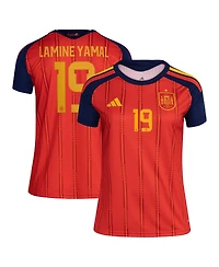 Adidas Women's Lamine Yamal Red Spain National Team 2026 Home Replica Jersey