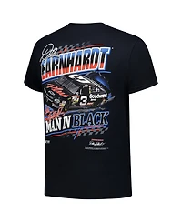 Richard Childress Racing Team Collection Men's Black Dale Earnhardt 1-Spot Man T-Shirt