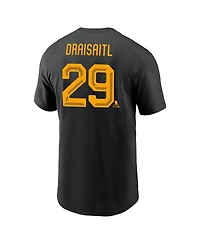 Nike Men's Leon Draisaitl Black Germany Hockey 2026 Name Number T-Shirt
