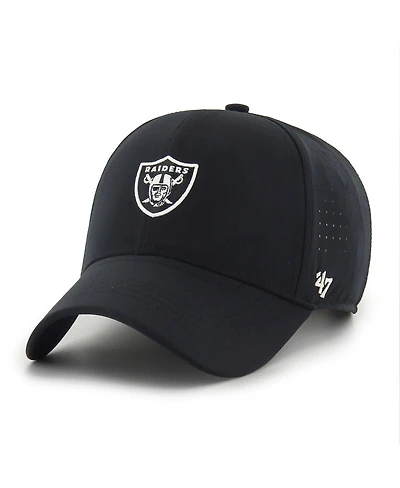 '47 Brand Men's Black Las Vegas Raiders Vent Mvp Adjustable Hat
