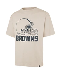 47 Brand Men's Tan Cleveland Browns Bouldering Imprint Ravine Foundation T-Shirt