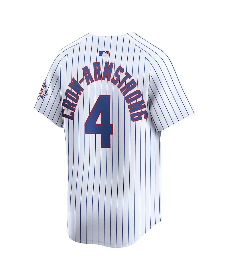 Nike Men's Pete Crow-Armstrong White Chicago Cubs 150th Anniversary Limited Jersey