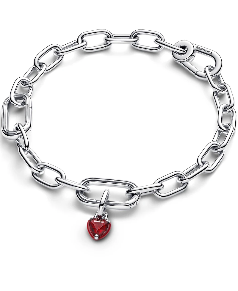 Pandora Red Chakra Heart Mini Dangle Charm