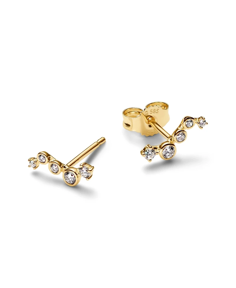 Pandora Era Lab-Grown Diamond Droplet Stud Earrings