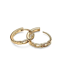 Pandora Era Figaro Hoop Earrings