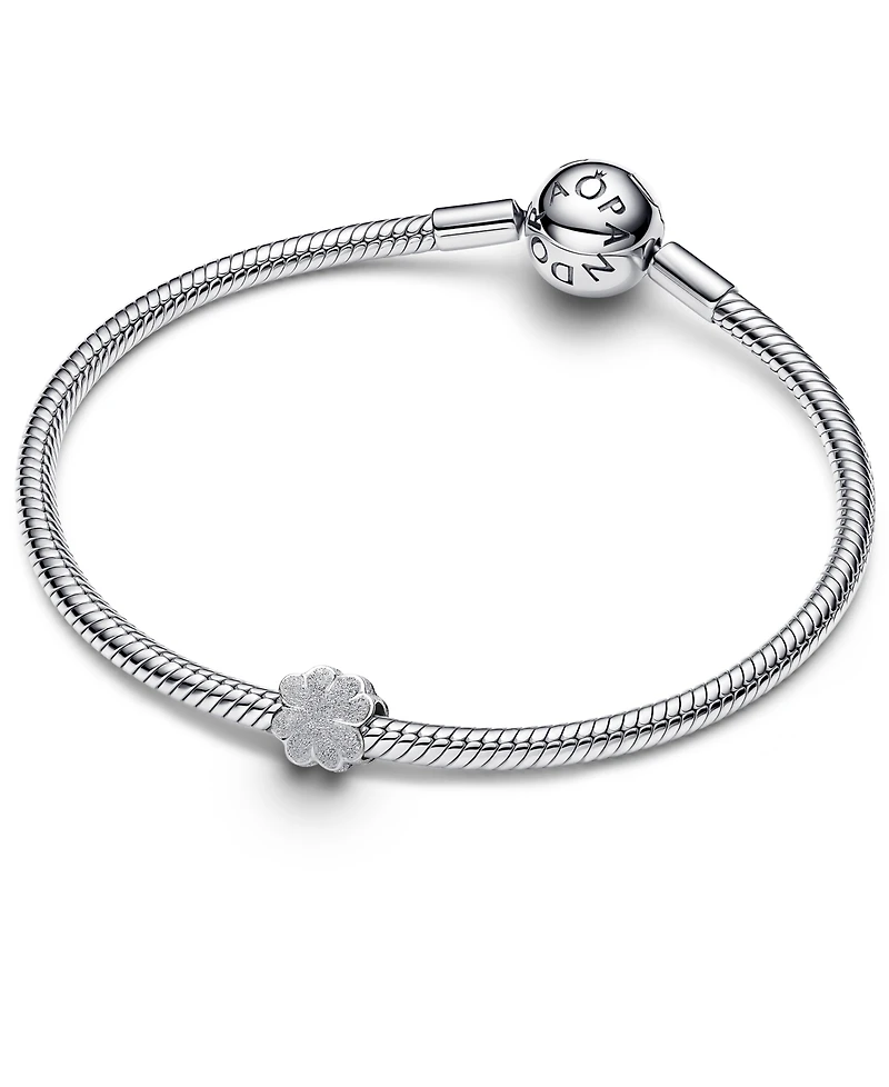 Pandora Textured Clover Mini Charm