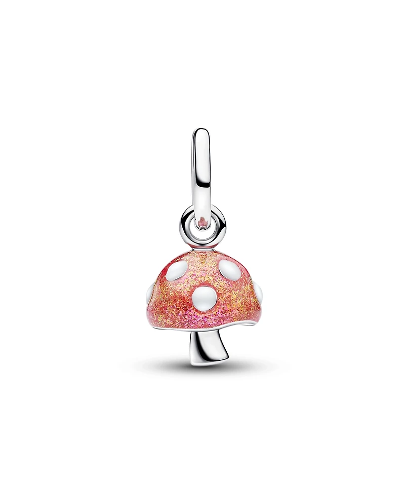 Pandora Glow-in-the-dark Mushroom Dangle Charm