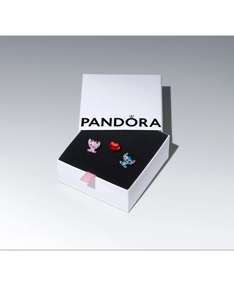 Pandora Stitch Valentines Charm Set