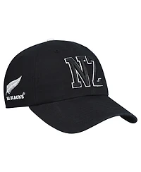 '47 Brand Men's Black All Blacks Generic Mass Clique Clean Up Adjustable Hat