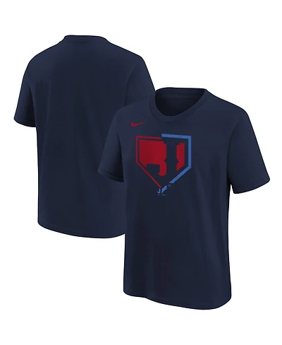 Nike Big Boys and Girls Navy Japan Baseball 2026 World Classic Shield T-Shirt