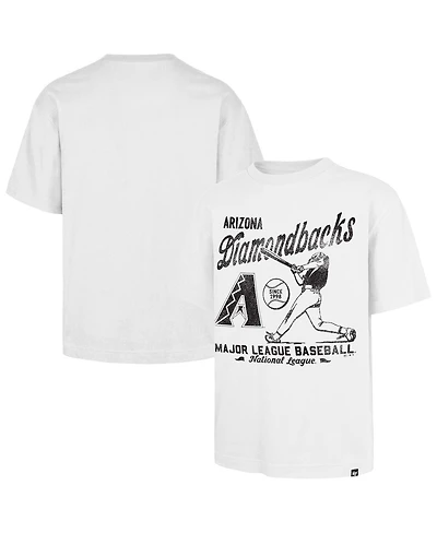 '47 Brand Men's White Arizona Diamondbacks Regional Batter Foundation T-Shirt