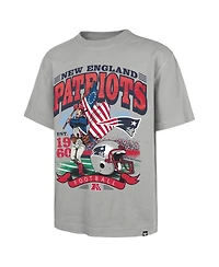 '47 Brand Men's Gray New England Patriots Regional Foundation T-Shirt