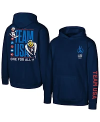 Outerstuff Big Boys and Girls Navy Team x Looney Tunes One for All Sport Hoodie