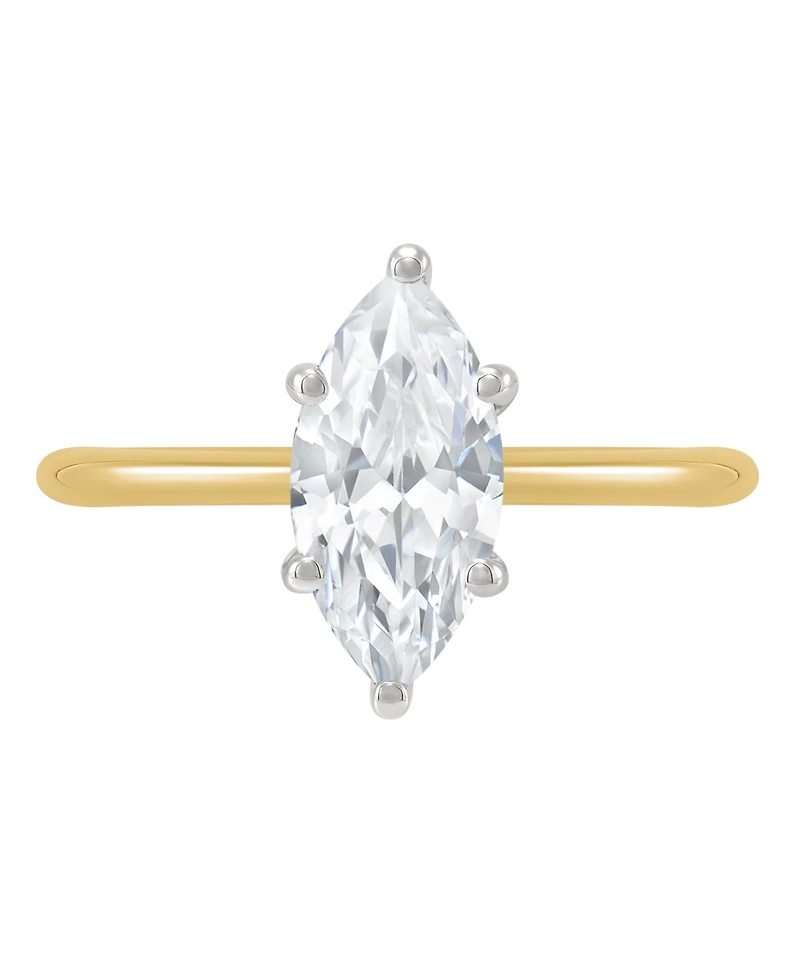 Grown With Love Igi Certified Lab Diamond Solitaire Engagement Ring (1-1/2 ct. t.w.) 14k White Gold (Also Yellow Gold)