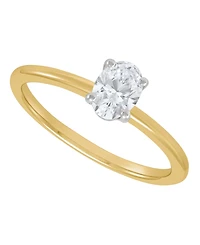 Grown With Love Igi Certified Lab Diamond Solitaire Engagement Ring (1/2 ct. t.w.) 14k White Gold (Also 14 Yellow Gold)