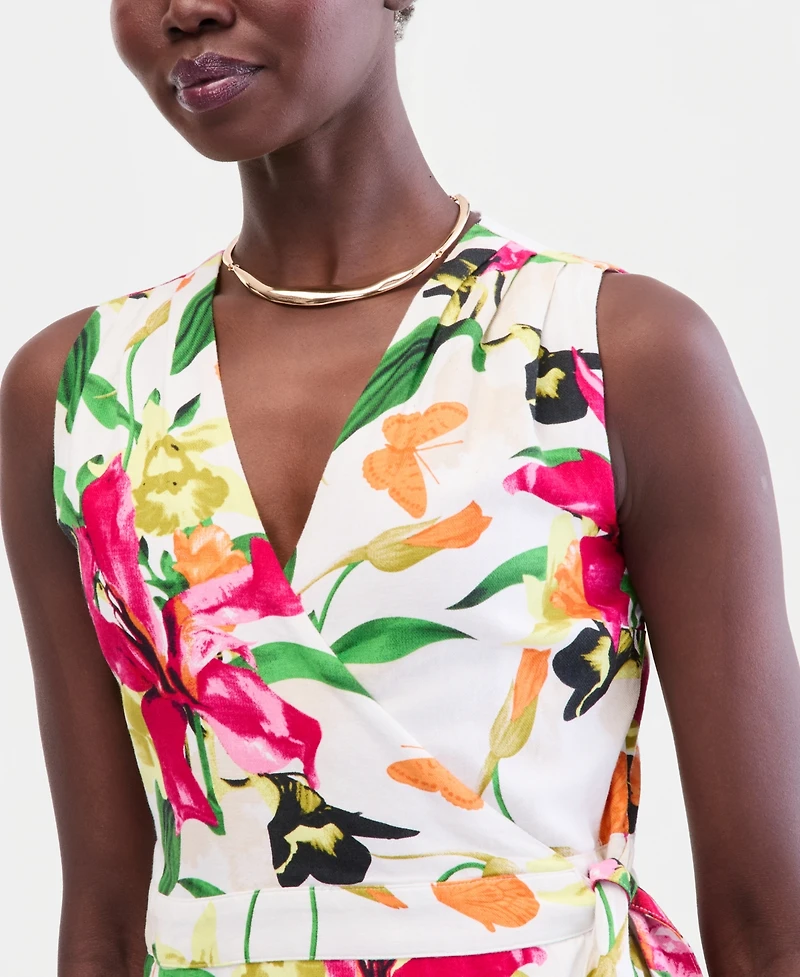 I.n.c. International Concepts Women's Sleeveless Asymmetric Dress, Macy's Exclusive