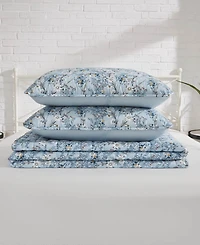 Lucky Brand Soft Floral Reversible Design 3-Pc Quilt Set, Full/Queen