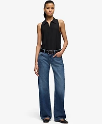 7 For All Mankind Women's Low Rise Denim Jeans