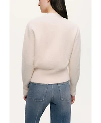 Nocturne Women's Pearl-Button V-Neck Cardigan