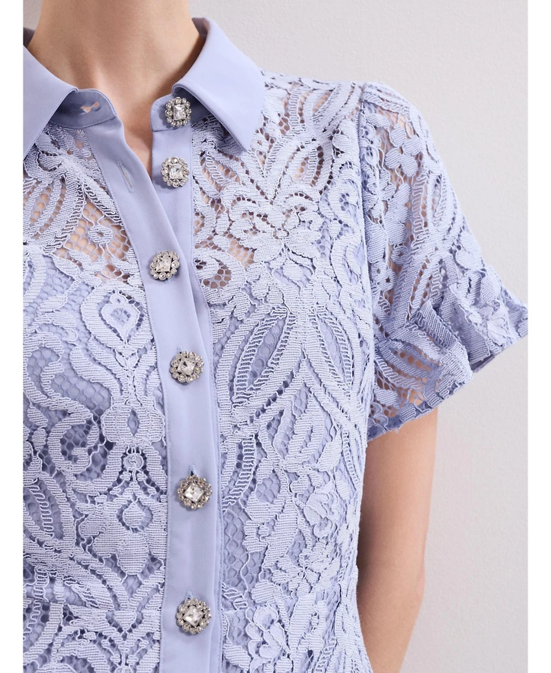 Phase Eight Women's Carmine Lace Dress