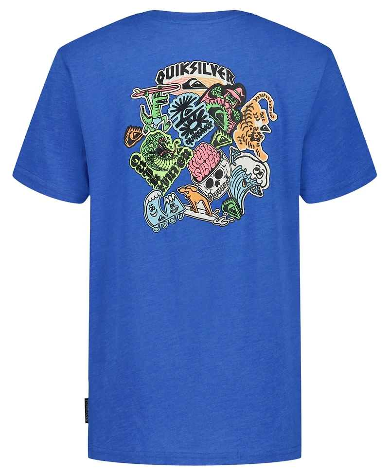Quiksilver Boys' 8-20 Sticker Short-Sleeve T-Shirt