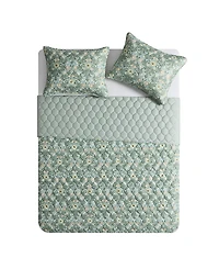 Vcny Home Mason Floral 3-Pc. Quilt Set