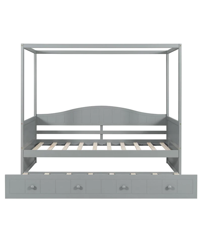 Streamdale Furniture Canopy Day Bed with Trundle