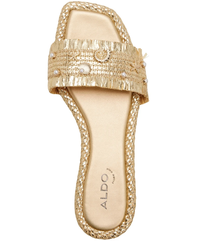 Aldo Women's Aurania Slip-On Flat Sandals