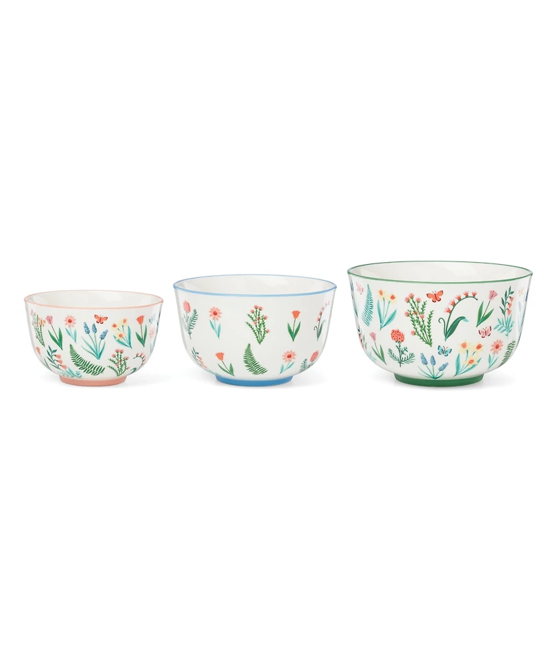 Oneida First Blooms Nesting Bowls, Set of 3