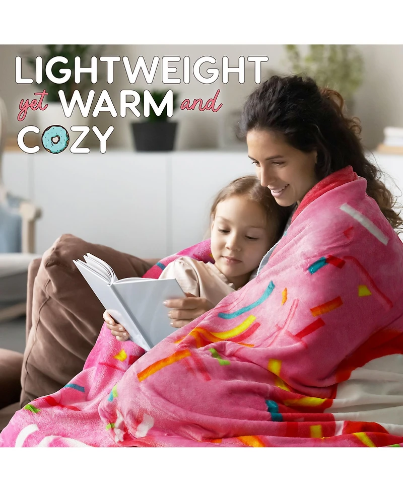 Giant Double Sided Novelty Blanket for Adults & Kids (60 Inches)
