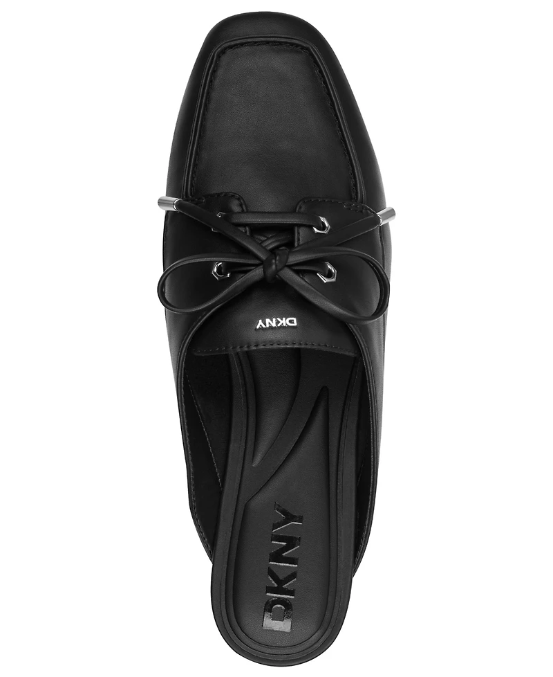 Dkny Women's Delmar Slip-On Boat Mule Flats