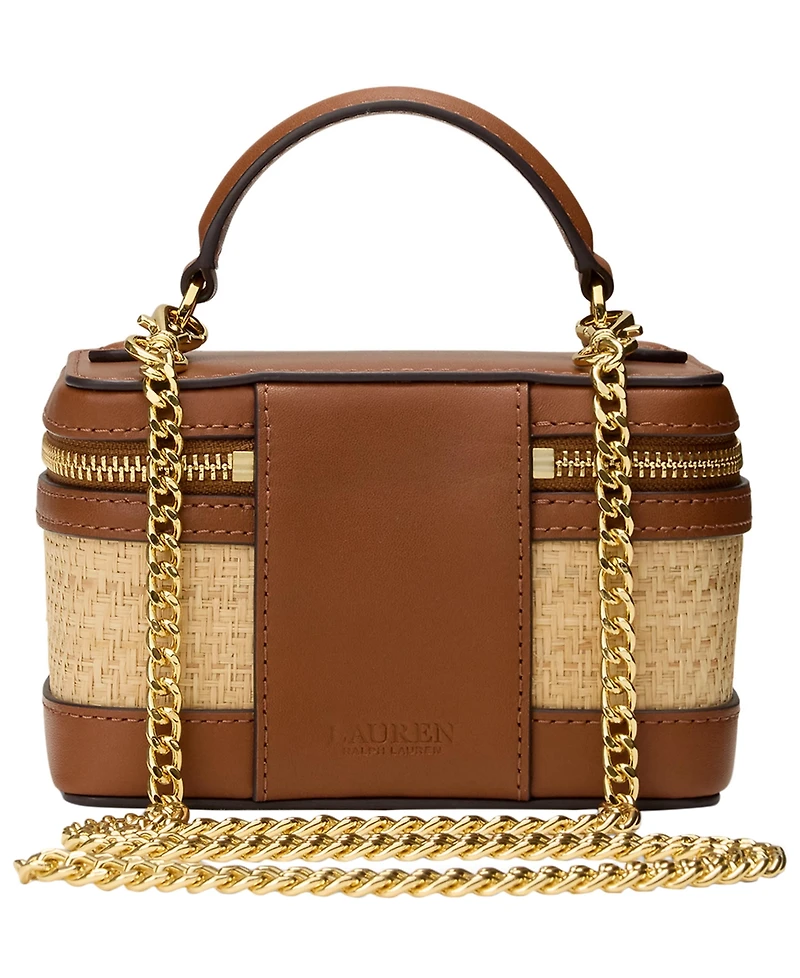 Lauren Ralph Lauren Hallee Small Leather Crossbody Bag