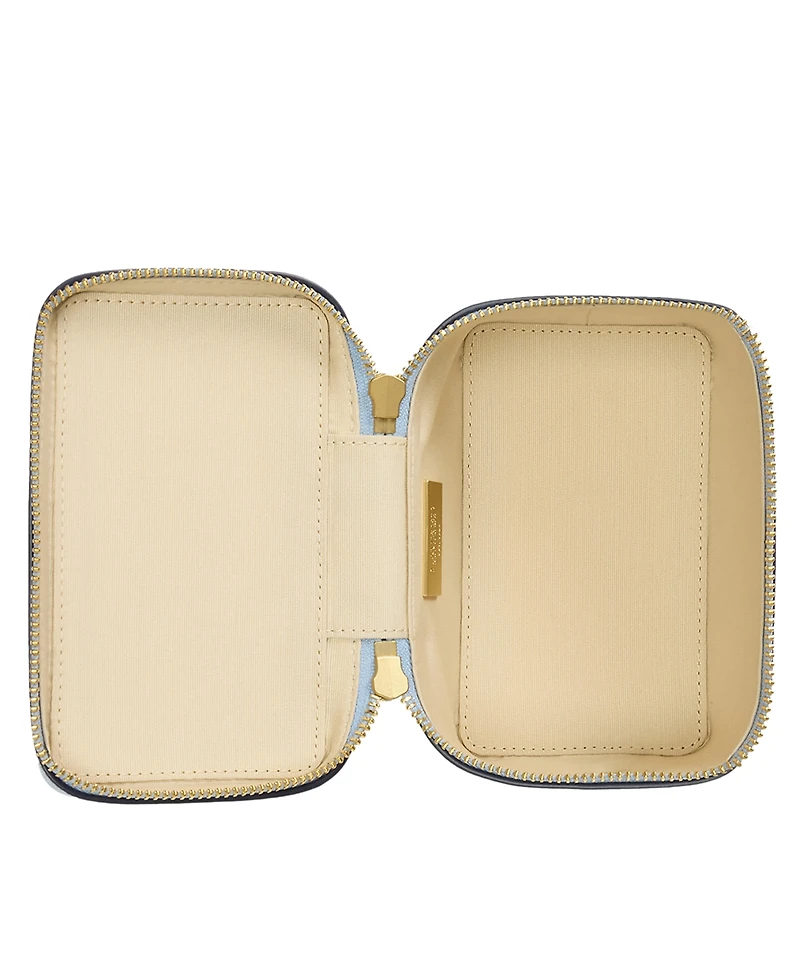 Lauren Ralph Hallee Small Leather Crossbody Bag