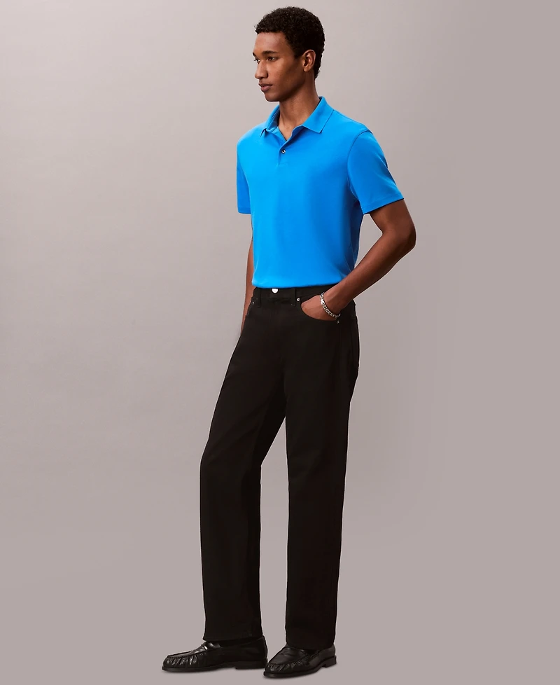 Calvin Klein Men's Short Sleeve Supima Cotton Polo Shirt