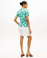 Tommy Hilfiger Women's Knot Detail Short-Sleeve T-Shirt