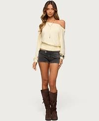 Edikted Women's Caisynne One Shoulder Top