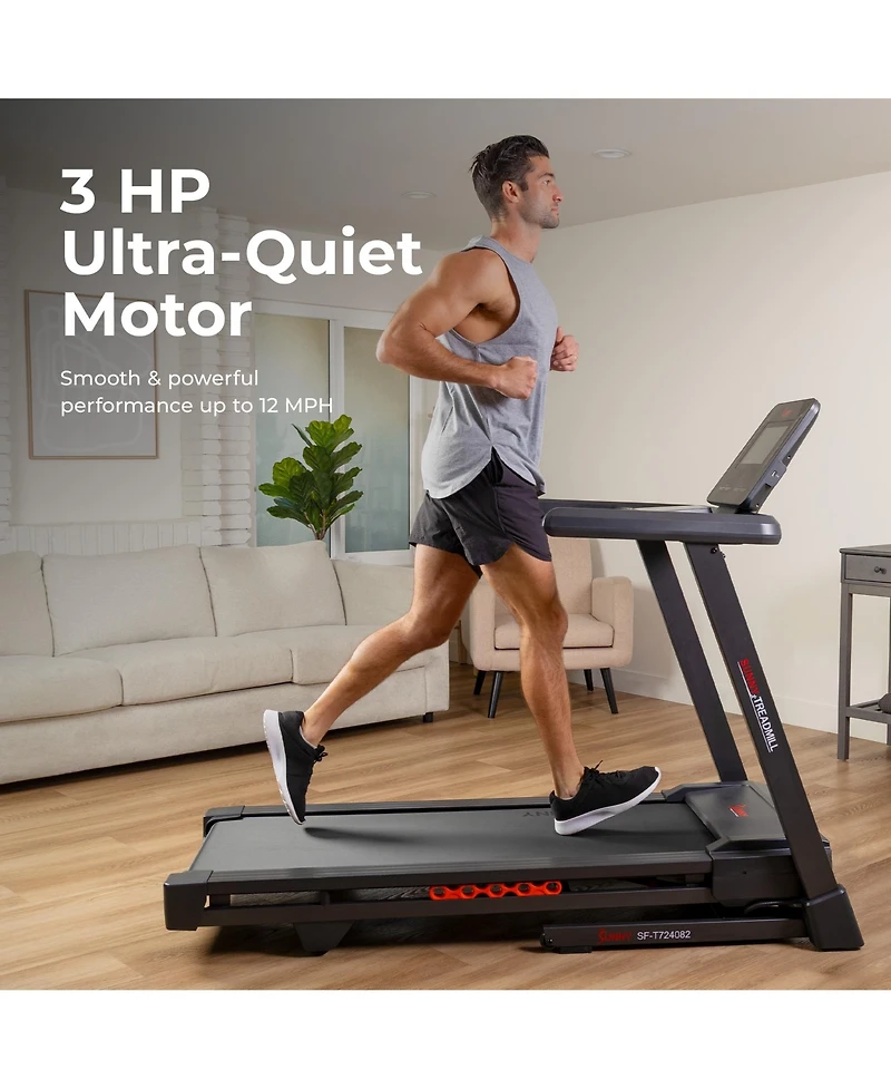 Sunny Health & Fitness Ultra T10 Smart Treadmill