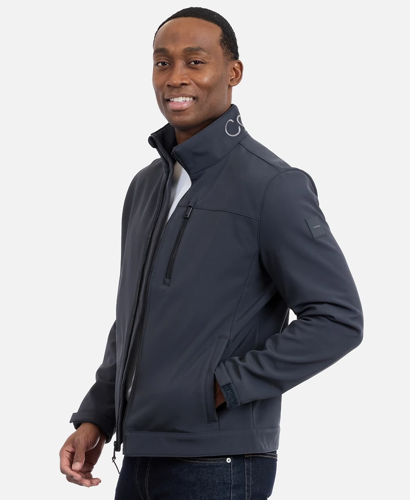 Calvin Klein Men's Water Resistant Softshell Jacket