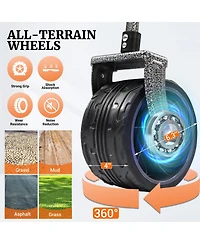 Rainsken Convertible Folding Heavy Duty Wagon Cart