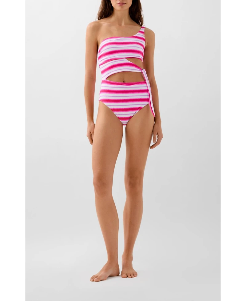 Scalpers Women's Stripes Swimsuit
