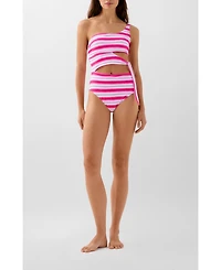 Scalpers Women's Stripes Swimsuit